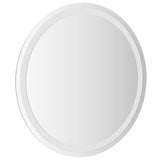 LED Bathroom Mirror 60 cm Round - Side View