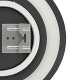 LED Bathroom Mirror 60 cm Round - Close-Up Angle