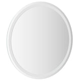 LED Bathroom Mirror 70 cm Round - Top-Down View