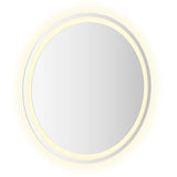 LED Bathroom Mirror 70 cm Round - 45-Degree Angle