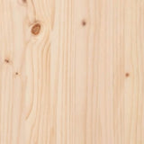 Table Top 90x45x2.5 cm Solid Wood Pine Oval - Close-Up Angle