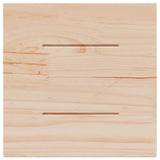 Table Top 40x40x2.5 cm Solid Wood Pine Square - Top-Down View