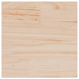 Table Top 40x40x2.5 cm Solid Wood Pine Square