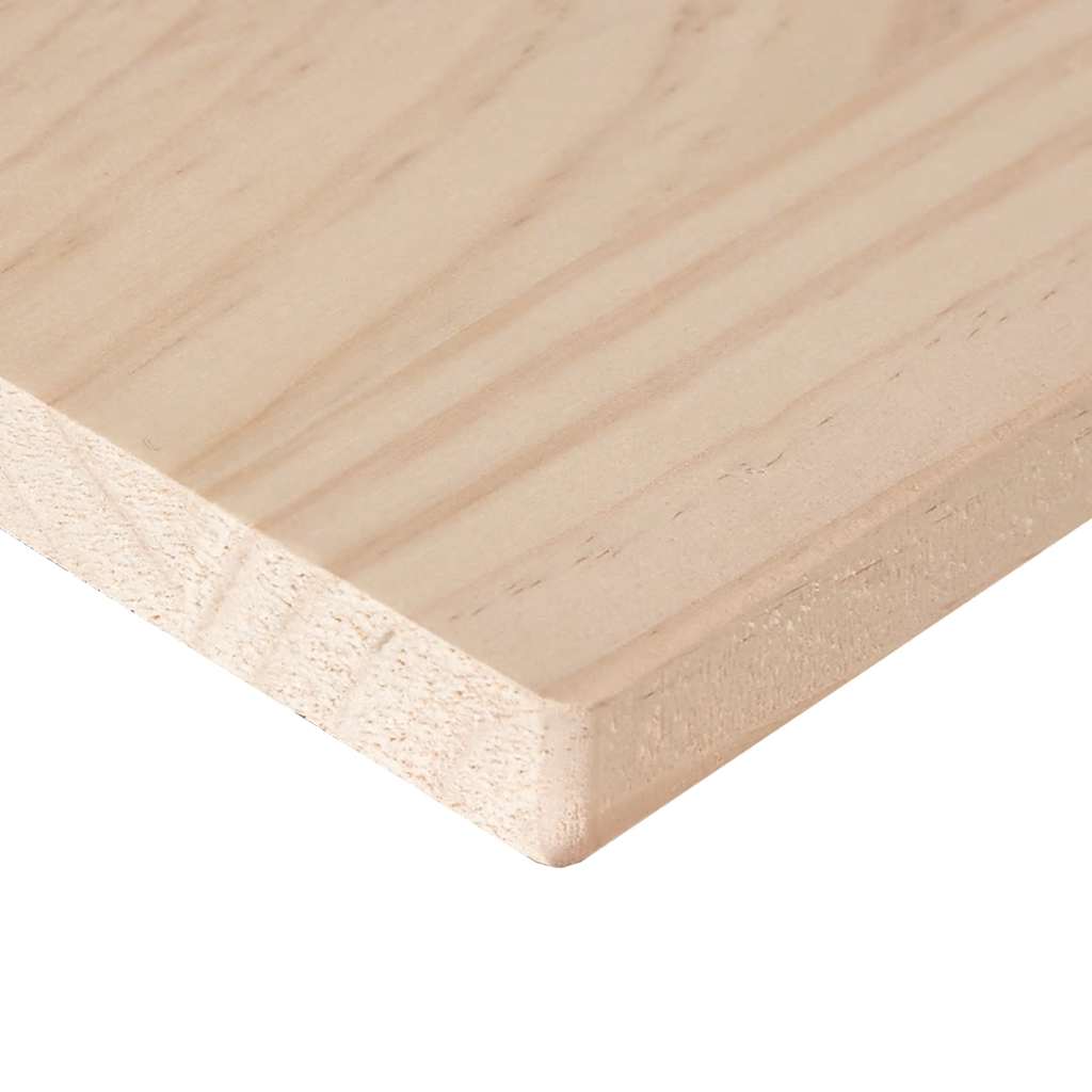 Table Top 40x40x2.5 cm Solid Wood Pine Square