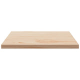 Table Top 50x50x2.5 cm Solid Wood Pine Square