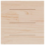 Table Top 60x60x2.5 cm Solid Wood Pine Square