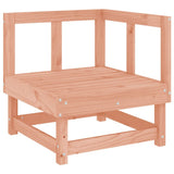 3 Piece Garden Lounge Set Solid Wood Douglas - Top-Down View