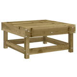 3 Piece Garden Lounge Set Impregnated Wood Pine - 45-Degree Angle