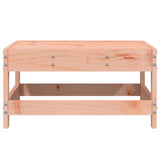 Garden Footstool Solid Wood Douglas