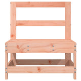 Garden Middle Sofas 2 pcs Solid Wood Douglas - Top-Down View