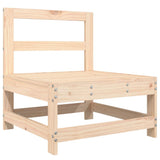 3 Piece Garden Lounge Set Solid Wood Pine