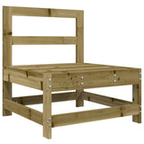 3 Piece Garden Lounge Set Impregnated Wood Pine - Top-Down View