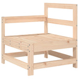 4 Piece Garden Lounge Set Solid Wood Pine