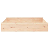 Sandbox with Seats Square Solid Wood Pine - 45-Degree Angle