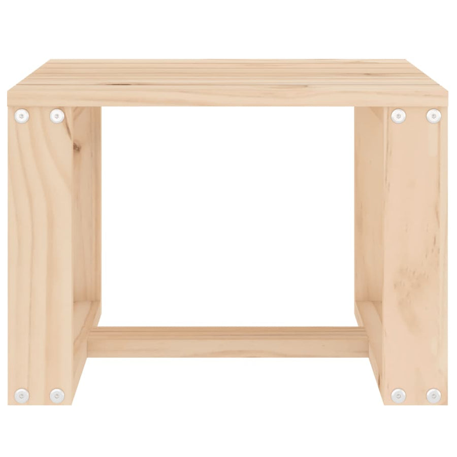 Garden Side Table 40x38x28.5 cm Solid Wood Pine