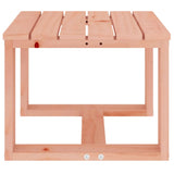 Garden Side Table 40x38x28.5 cm Solid Wood Douglas - Top-Down View