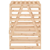 Wheelie Bin Storage 84x90x128.5 cm Solid Wood Pine