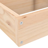 Garden Planter 4-Tier 80.5x79x36 cm Solid Wood Pine - Close-Up Angle