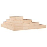 Garden Planter 4-Tier 106x104.5x36 cm Solid Wood Pine