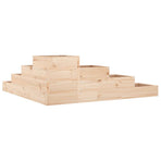 Garden Planter 4-Tier 106x104.5x36 cm Solid Wood Pine