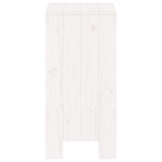 Bar Stools 2 pcs White 40x36x75 cm Solid Wood Pine
