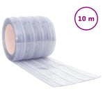 Door Curtain Transparent 200 mmx1.6 mm 10 m PVC