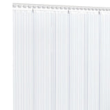 Door Curtain Transparent 200 mmx1.6 mm 50 m PVC - Side View