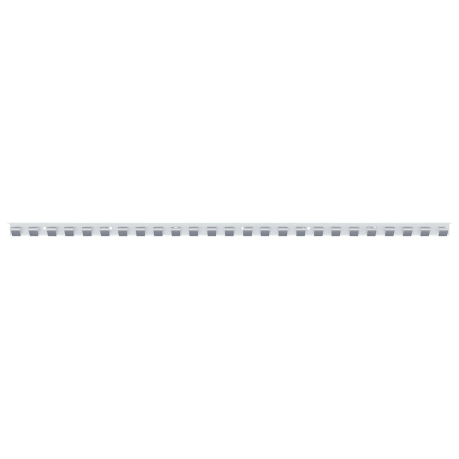 Mounting Rail Silver 1 m Stainless Steel