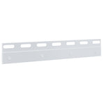 Connecting Plates 4 pcs Silver 28 cm Stainless Steel