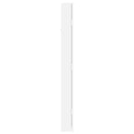 Mirror Jewellery Cabinet Wall Mounted White 30x8.5x90 cm