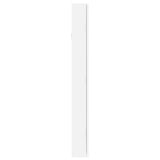 Mirror Jewellery Cabinet Wall Mounted White 37.5x10x90 cm