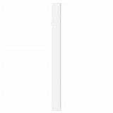 Mirror Jewellery Cabinet Wall Mounted White 37.5x10x106 cm