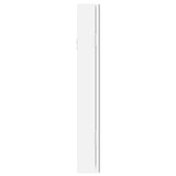 Mirror Jewellery Cabinet with LED Lights Wall Mounted White
