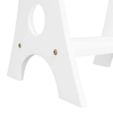 Mirror Jewellery Cabinet with LED Lights Free Standing White - Extra Image