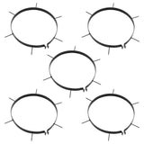 Lawn Aerator Clamps 5 pcs with Spikes Ø 30 cm Iron