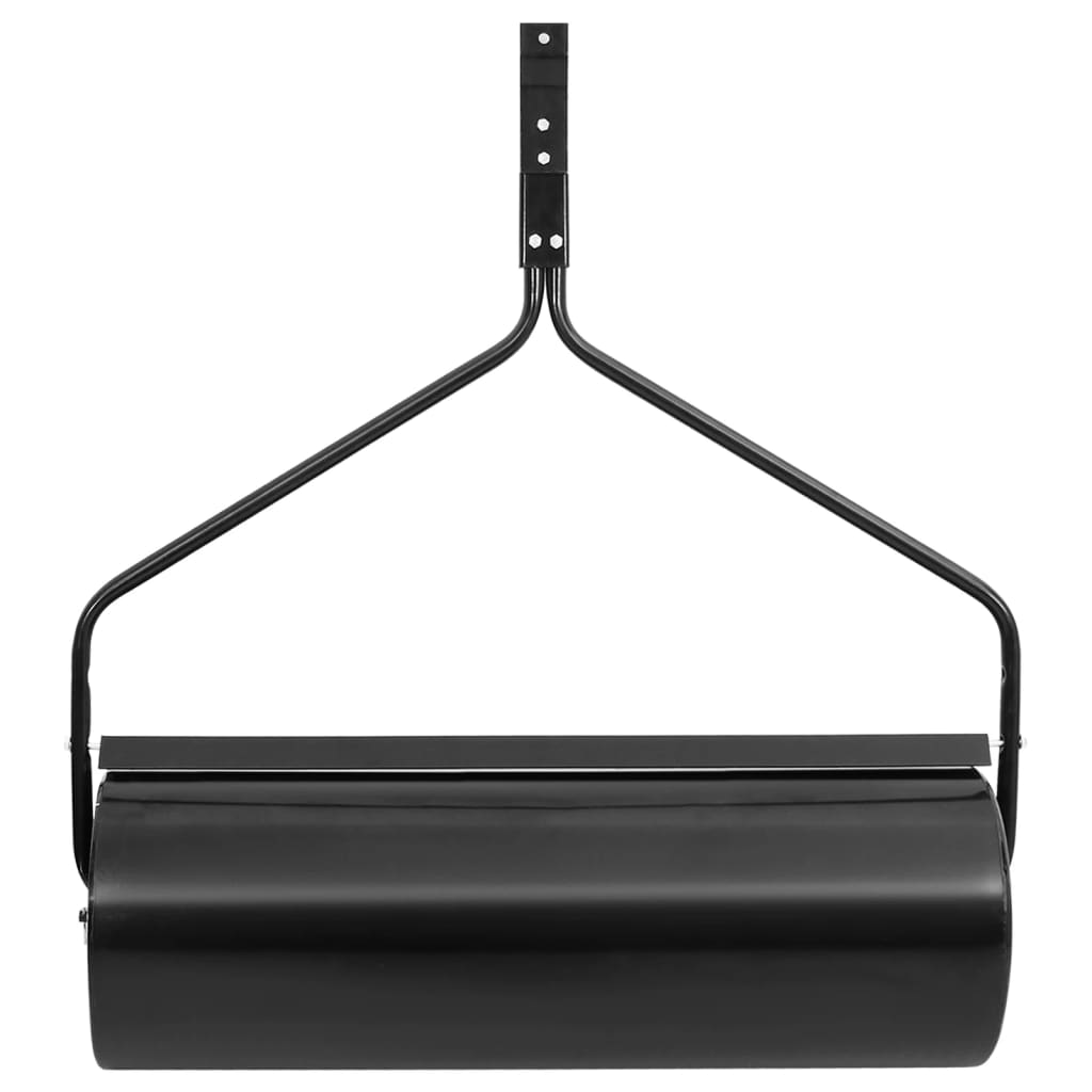 Garden Lawn Roller Push Black 63 L Iron
