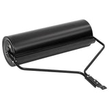 Garden Lawn Roller Push Black 63 L Iron - Side View