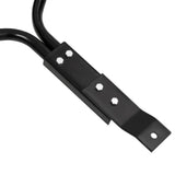 Garden Lawn Roller Push Black 63 L Iron - 45-Degree Angle