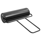 Garden Lawn Roller Push Black 63 L Iron and Steel - Side View