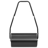 Garden Lawn Roller with Handle Black 42 L Iron and Steel - Front View