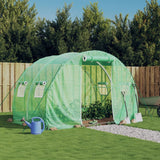 Greenhouse with Steel Frame Green 6 m? 3x2x2 m