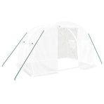 Greenhouse with Steel Frame White 6 m? 3x2x2 m