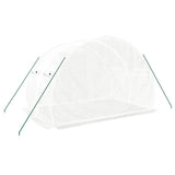 Greenhouse with Steel Frame White 6 m? 3x2x2 m