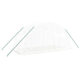 Greenhouse with Steel Frame White 8 m? 4x2x2 m