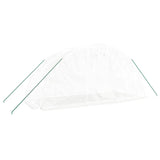 Greenhouse with Steel Frame White 10 m² 5x2x2.3 m - Side View