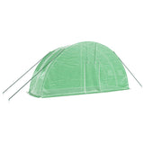 Greenhouse with Steel Frame Green 12 m? 6x2x2.85 m