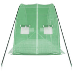 Greenhouse with Steel Frame Green 12 m? 6x2x2.85 m