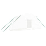 Greenhouse with Steel Frame White 12 m? 6x2x2.85 m