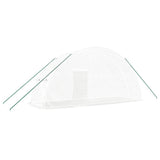 Greenhouse with Steel Frame White 12 m? 6x2x2.85 m