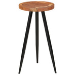 Log Bar Table Ø53x105 cm Solid Wood Acacia